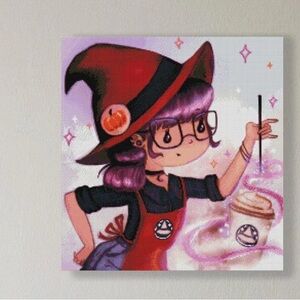 Charming Witch Diamond Art Print -